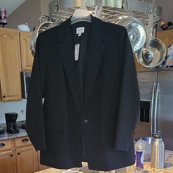 Nine West Women's Black Blazer Size XXL - Picture 1 of 5